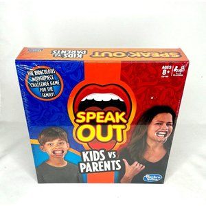 Hasbro Speak Out Game Kids VS Parents Gift Idea New Sealed